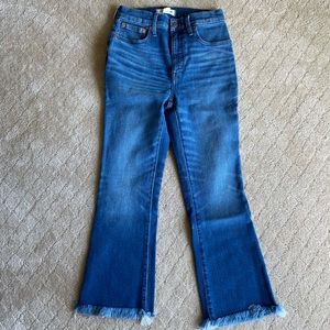 Madewell Cali Demi Boot Cut Jeans